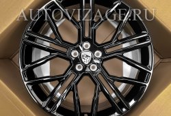 АРТ:0349 Изготовили диски R21 в оригинальном дизайне LUMMA модель SportRim LR, для BMW 7 Series VII (G70), в окраске черный глянец.