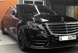 АРТ:0426- 9,5/10,5 J R21 Оригинальный дизайн PUR RS44, для MERCEDES - S-class W222, приехал в Пермь.