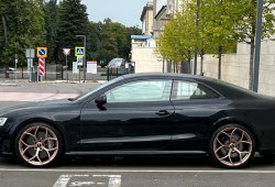 АРТ:0462- 10J R20 Оригинальный дизайн LLAGOS DESIGN, модель:CATTIVO, для AUDI A5, уехал в Москву.