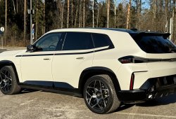 Изготовили комплект 10/11JR22, оригинальный дизайн  LUMMA CLR LN 1, для BMW XM (g09), уехал комплект в Москву.