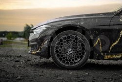 АРТ:0474- 8/9J R19 Оригинальный дизайн HONEYCOMB (соты) для BMW F30, приехал в Пермь.